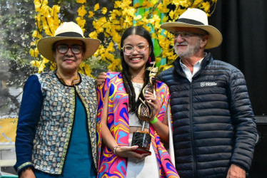  La caldense María José Henao Salazar logró el segundo lugar en el concurso de intérpretes.  