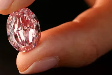 El diamante rosa robado y recuperado en Dubái 