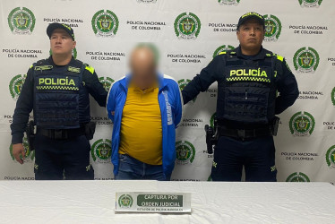 El Cucho, detenido en Manizales.