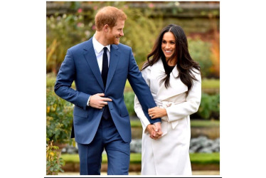 Harry y Meghan, duques de Sussex. 