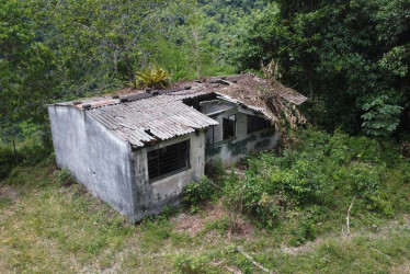La sede Costa Rica de la Institución Educativa Rancho Largo, de Samaná, se cerró en el 2000. Ahora la comunidad busca que sea un centro de formación ambiental.