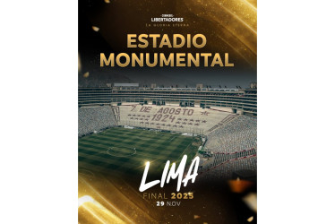 En el Monumental se coronará el campeón de la Libertadores de 2025 el próximo 29 de noviembre.