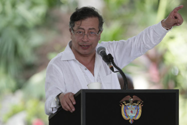 Gustavo Petro, presidente de la República de Colombia (2022-2026).