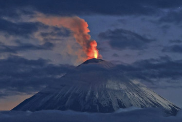 volcán Klyuchevskoy