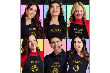 Las 6 celebridades que participaron en el reto de eliminación de este martes (26 de agosto) en MasterChef Celebrity 2025.