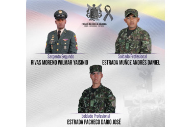 Los militares fueron asesinados por las disidencias de las Farc en Buenaventura.