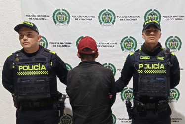 Foto| LA PATRIA  Quedó a disposición de la Fiscalía.