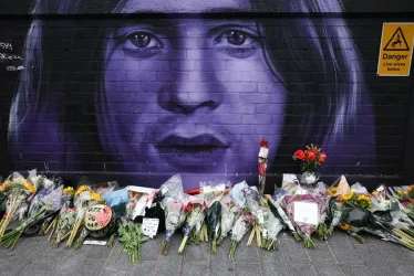 Ofrendas al cantante británico Ozzy Osbourne. 