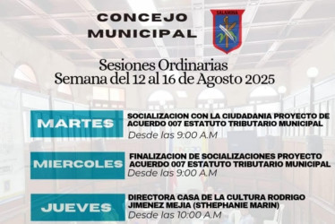 Se inició en el Concejo de Salamina la socialización de un proyecto de acuerdo con el que la Alcaldía busca que le aprueben el nuevo Estatuto Tributario Municipal