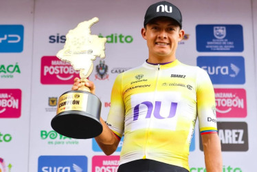 Rodrigo Contreras, bicampeón de la Vuelta a Colombia. 