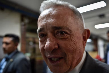 El expresidente de Colombia, Álvaro Uribe Vélez. 