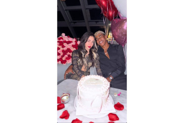 El delantero estrella del Barcelona, Lamine Yamal, y la cantante argentina Nicki Nicole.