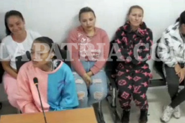 Miembros de la banda condenados por cometer hurtos a negocios en Manizales.