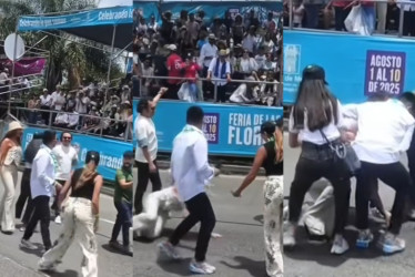 Supimos que: la caída de Amparo Grisales en la Feria de las Flores de Medellín