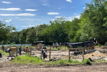 Foto I Cortesía para LA PATRIA  Las casas que la U. de Caldas construye en el Campus de la sede Magdalena Centro quedarán justo en el lote de 420 hectáreas que entregó la Sociedad de Activos Especiales (SAE).