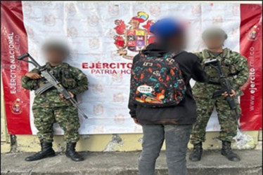 El miembro del Eln pertenecía al frente Manuel Hernández El Bolche que delinque en los límites de Chocó y Risaralda. 