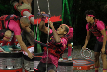 En el Box Negro se enfrentaron tres de los cuatro hombres de Omega: Andrey, Camilo y Potro.