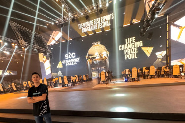 Luis Alejandro Castellanos, estudiante de noveno semestre de Fisioterapia de la Universidad Autónoma de Manizales. 