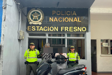 Un arsenal llevaban los detenidos.