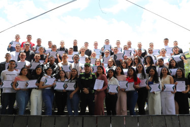 Los 58 auxiliares de la Policía prestaron su servicio militar en distintos municipios de Caldas.