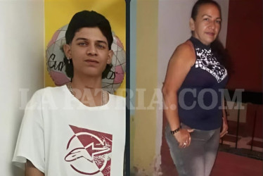 Blanca Nelly y su nieto Yefry murieron de manera instantánea en el corregimiento de Puerto Caldas.