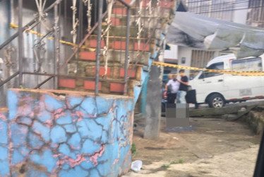 El homicidio se registró en el barrio Villahermosa de Manizales.