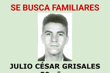 Julio falleció por caída.