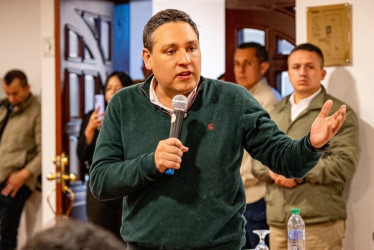 Mauricio Lizcano, precandidato presidencial.