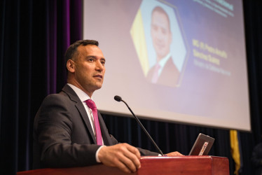 Pedro Sánchez, ministro de Defensa.