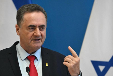 El ministro israelí de Defensa, Israel Katz. 