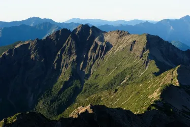monte Yushan, pico sur.