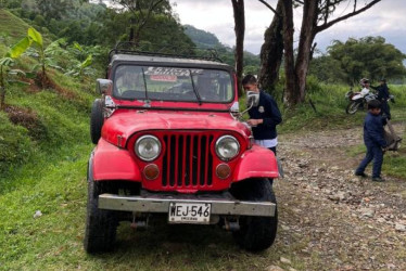 Foto I Cortesía para LA PATRIA  Comunidades educativas de Risaralda, municipio del Alto Occidente de Caldas, esperan que el transporte escolar, servicio reactivado desde ayer, sea hasta final de año. 