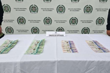 El dinero recuperado.