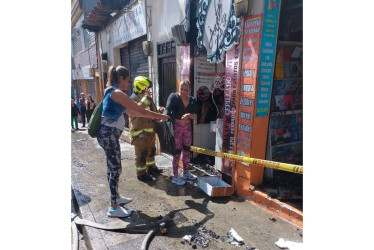 Andrea Londoño, dueña del Andre Nice Spa, está con la ilusión de revivir su negocio después del incendio que arrasó su local y otros dos