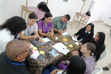 La comunidad de Anserma participó en una jornada de etnoeducación, en donde se compartieron retos y cualidades.