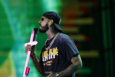 Anuel AA, artista puertorriqueño.