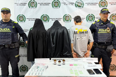 3 de los 4 detenidos por las autoridades.