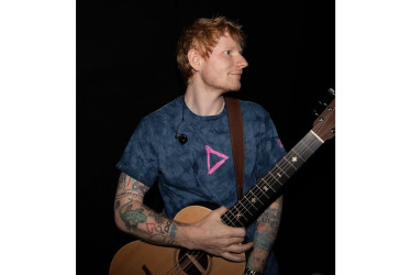 El cantante británico Ed Sheeran.