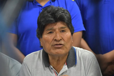 El expresidente de Bolivia, Evo Morales. 