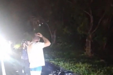 El accidente ocurrió en la vía Viterbo - La Virginia.