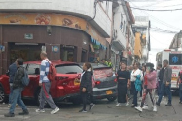 El accidente de este jueves.