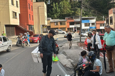 Accidente con 3 lesionados.