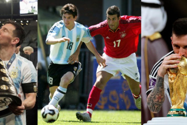 Tras 20 años de su debut en la selección argentina, Messi llega a su último partido oficial en casa -este jueves ante Venezuela por la penúltima fecha de las eliminatorias suramericanas del Mundial 2026.