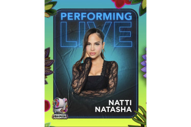 La puertorriqueña Natti Natasha. 