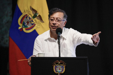El presidente de Colombia, Gustavo Petro.