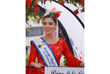 Yenniffer Loaiza Zamora fue la embajadora de la tradición manizaleña