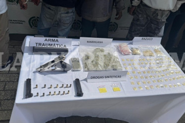 Foto| LA PATRIA  Cayeron Bombillo, Fú, el Viejo, Lina, Juandi, Pipe, Pirata, el Mono, Botas y la Flaca. A los 10 los mandaron para la cárcel.