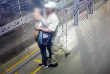 El atraco sucedió en la estación del Megabús Viaducto, ubicada en la carrera sexta entre calles 13 y 14 del centro de Pereira 