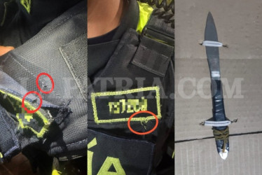 Un policía también resultó atacado.