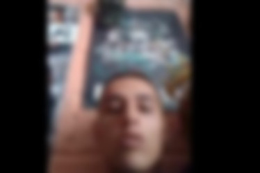 Juan Esteban se mostró sorprendido cuando le cambiaron la medida.